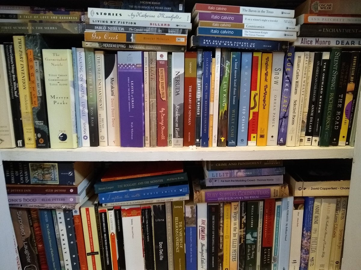 Let's see one of your bookshelves