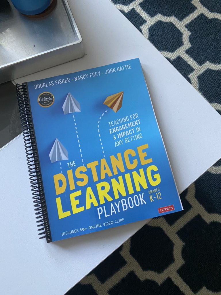 DHooverBeetFCPS's tweet image. Excited to see this in the mail today. Can’t wait to dive into this. Perfect vacation read starting Friday. #distancelearning @CorwinPress #preparing #prepforfuture #effectiveteaching #playbook