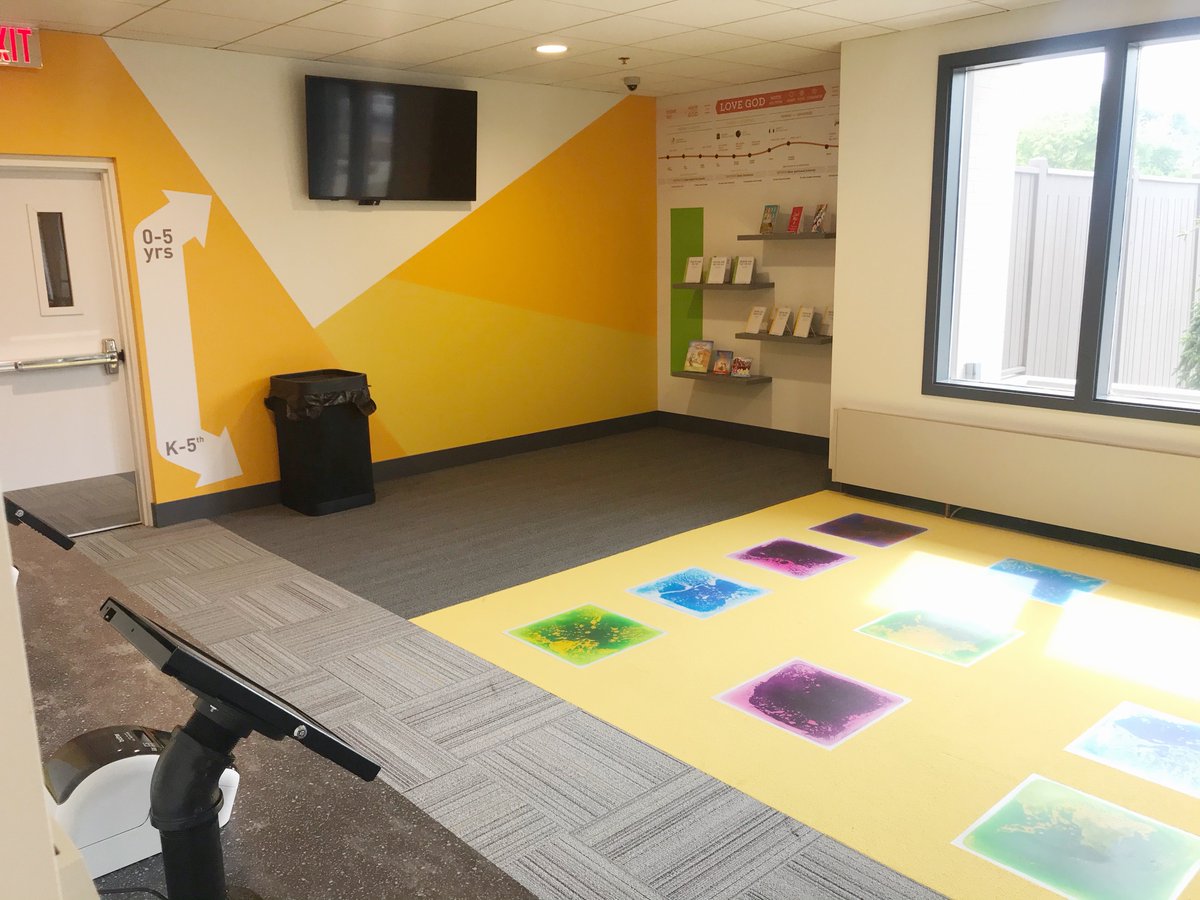MuthBibleChurch's tweet photo. Things are almost complete in our FBC Kids ministry! We can’t wait for your little ones to see our newly renovated space for the very first time this weekend 👶🏼👧🏻👦🏽🧒🏼
#LaunchSunday
#FBCKids
#FrankenmuthBibleChurch
#BeyondFrankenmuth https://t.co/JhPboL643E