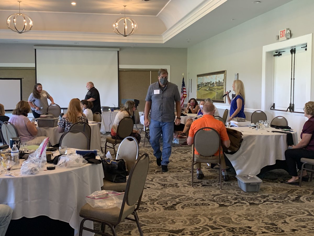 VMAvolusia's tweet photo. Thank you to all the teachers that attended the teacher training for our upcoming Robot Brawl today! They learned about battle bots, specs of the robots, the engineering design process, and how to upgrade their RC cars! 

#robotbrawl2020 #botbattle #VMA #Flaglerschools https://t.co/ruN3WUt2pB