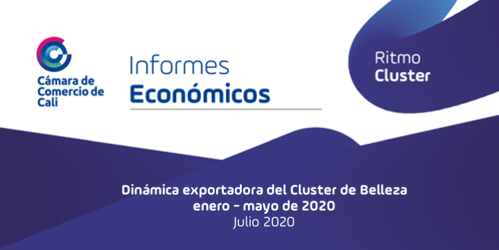 camaracali's tweet photo. #InformeEconómico | El #Valle fue el segundo departamento con mayores exportaciones de productos de #Belleza, por valor de USD 61,1 millones (29,4%) y registró un incremento de 7,5% en mayo de 2020, comparado con el mismo mes de 2019.
Más en #RitmoCluster👉https://t.co/6Lf3UbojSv https://t.co/KjVtZpwN3d
