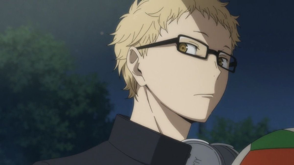 hyungwon as tsukki-big focus-kinda intimidating tbh-tall af could touch the top of the net without trying