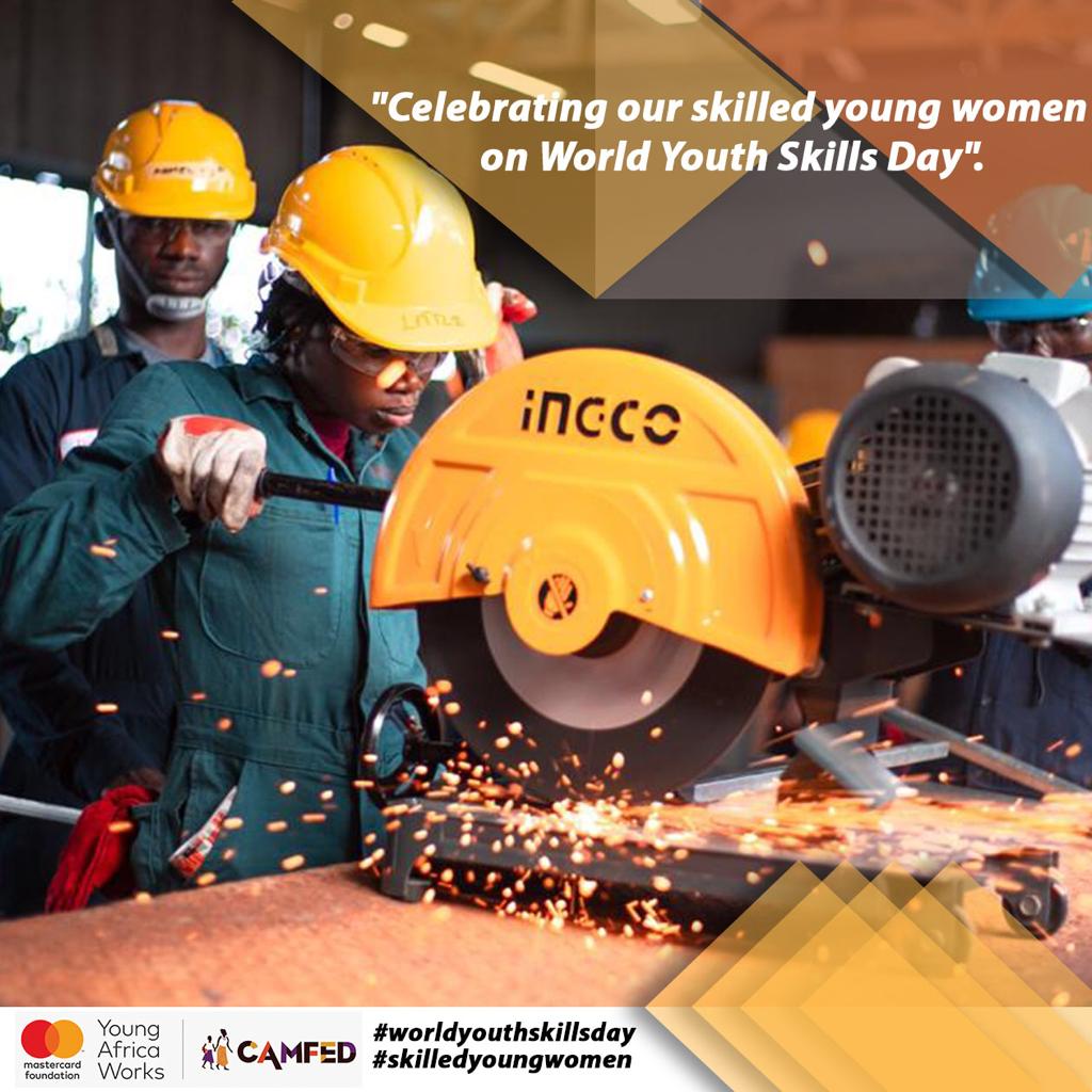 BlandinaMs's tweet photo. CONGRATULATIONS to all our skilled young women in TVET who are contributing to the development of our nations.

We are proud of you.

#worldyouthskillsday
#skilledyoungwomen
#youngafricaworks
#youngwomencreatingjobs https://t.co/xq0gqELsab