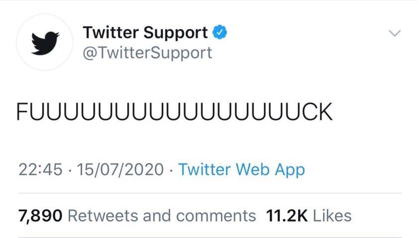 AjajAlawneh's tweet image. Twitter support right now 😂
#twitterhacked