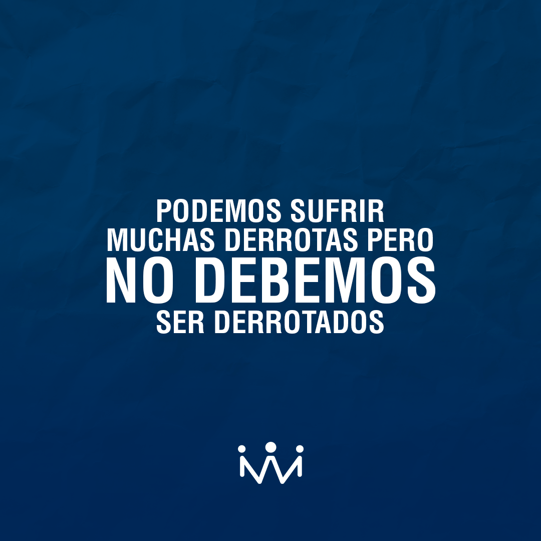 Seguramente vamos a tropezar muchas veces, lo importante es nunca rendirnos 👍😃