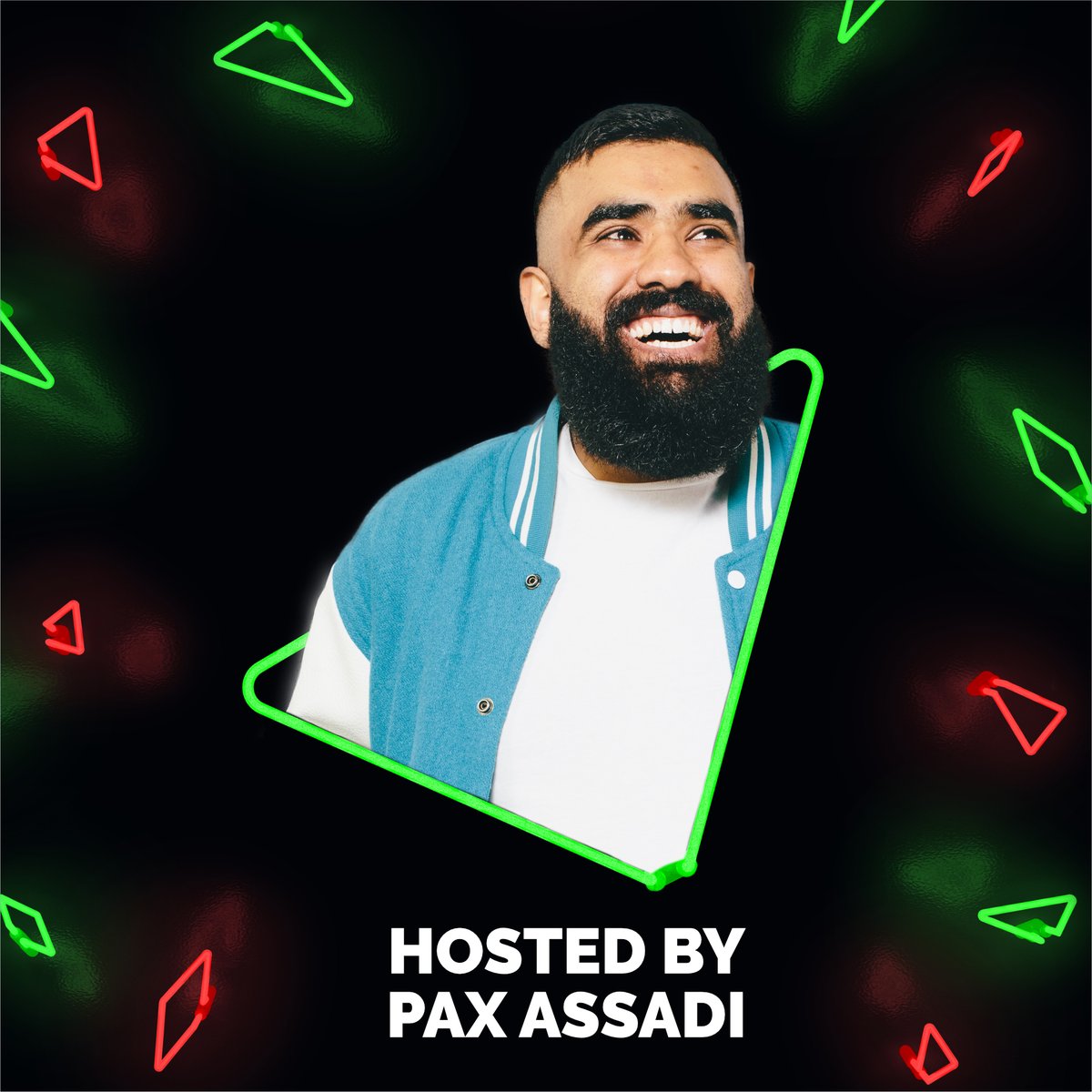 We're bloody stoked to have <a href="/PaxAssadi/">Pax Assadi</a> captaining the ship as HOST for both shows this November!