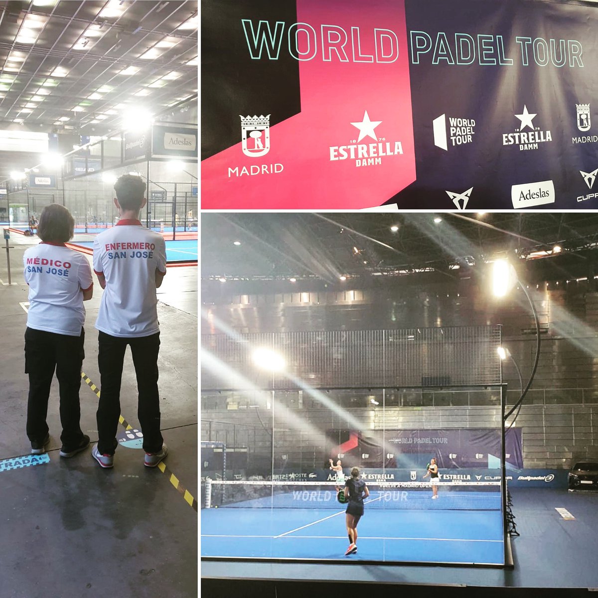 ambSANJOSE's tweet photo. Seguimos comprometidos con el deporte! Siempre dando el mejor servicio! #SanJosénoduerme #SanJoséconeldeporte #padel @WorldPadelTour https://t.co/2L88J7rqnu