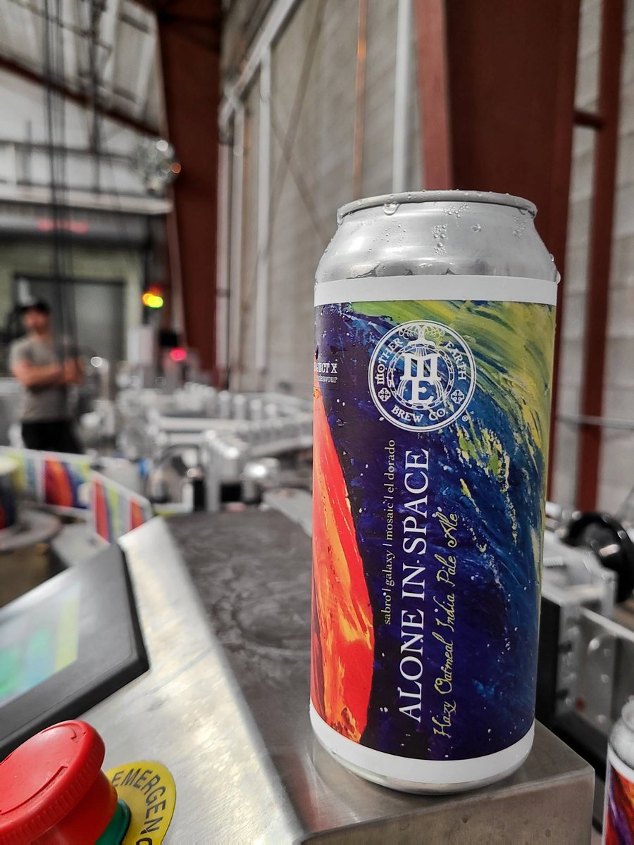MotherEarthBrCo's tweet photo. Now Available at a fine craft retailer near you - 'Alone In Space' Hazy IPA 🌏. Part of our Project X Series. Brewed with Sabro, Galaxy, Mosaic, and El Dorado. Check out more at https://t.co/h6IadEkry5. 🎨 👩🎨
#projectx #aloneinspace https://t.co/zRUls7sq2K