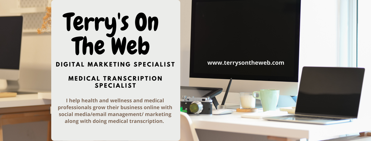 terrysontheweb's tweet photo. Come follow me on Facebook and Instagram @terrytranscription for social media/email marketing tips and tricks. If you are interested in getting your business online, reach out to me. I would love to discuss where you are in your business and how I may be able to help you. https://t.co/Ul8yCDRwPh