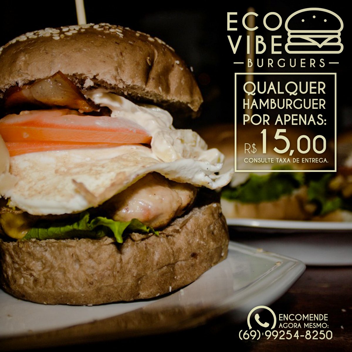 ecovibepvh's tweet photo. Pedidos on!
99254 8250

#EcoVibeBurguer https://t.co/gZvxgO3Orz