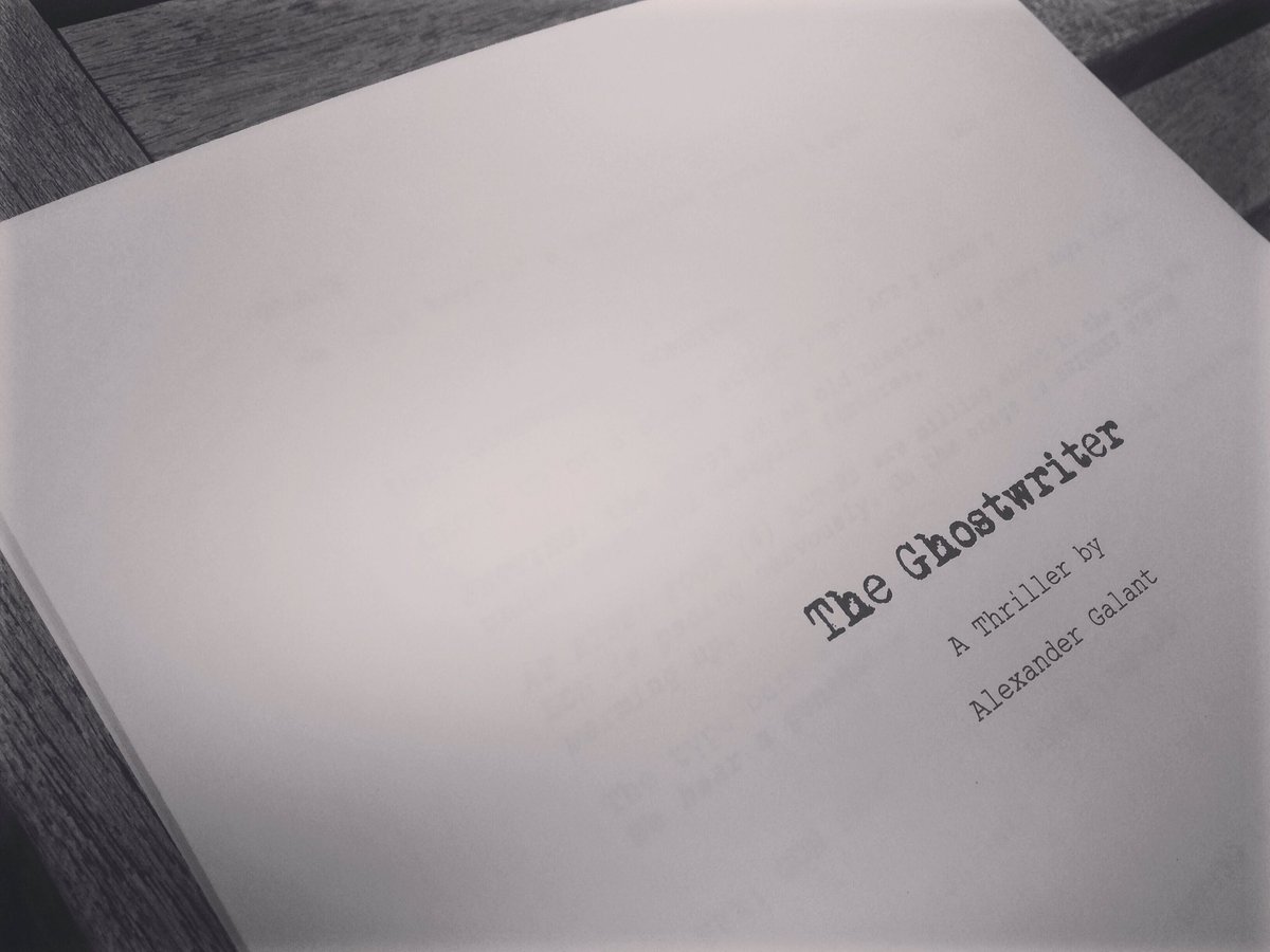 alexandergalant's tweet image. Took advantage of my isolation time and finished the script that’s been in my head for 10 years.  #amwriting #covidprojects #filmmaking
