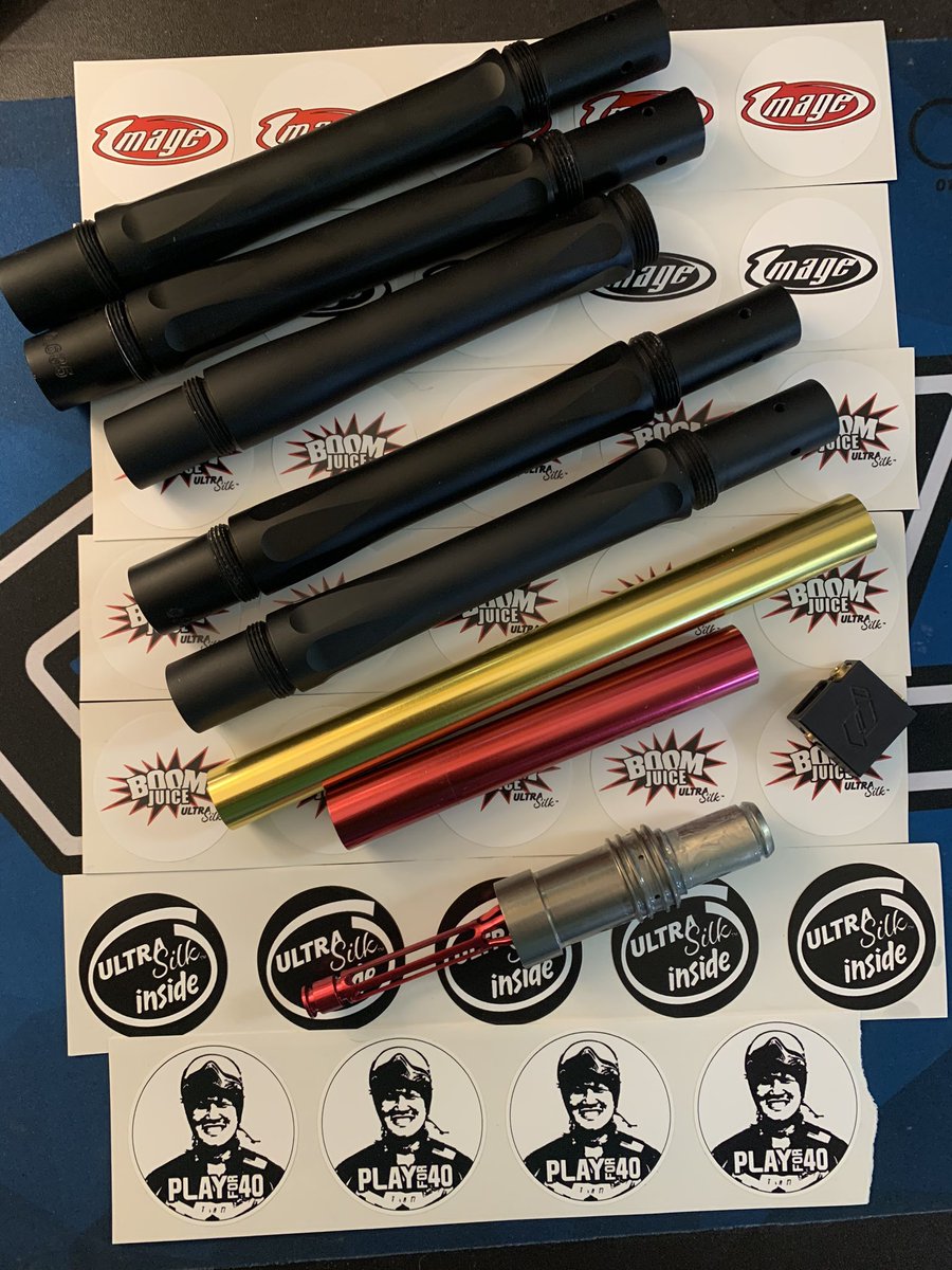 JulianTheWhale's tweet photo. I also have some 🔴 UltraSilk for sale so DM for inquiries! #staysilky #boomtreatment #boomjuice #ultrasilk #route40paintball #paintball #groundzerogold #teamimage https://t.co/eeotyvS1ch