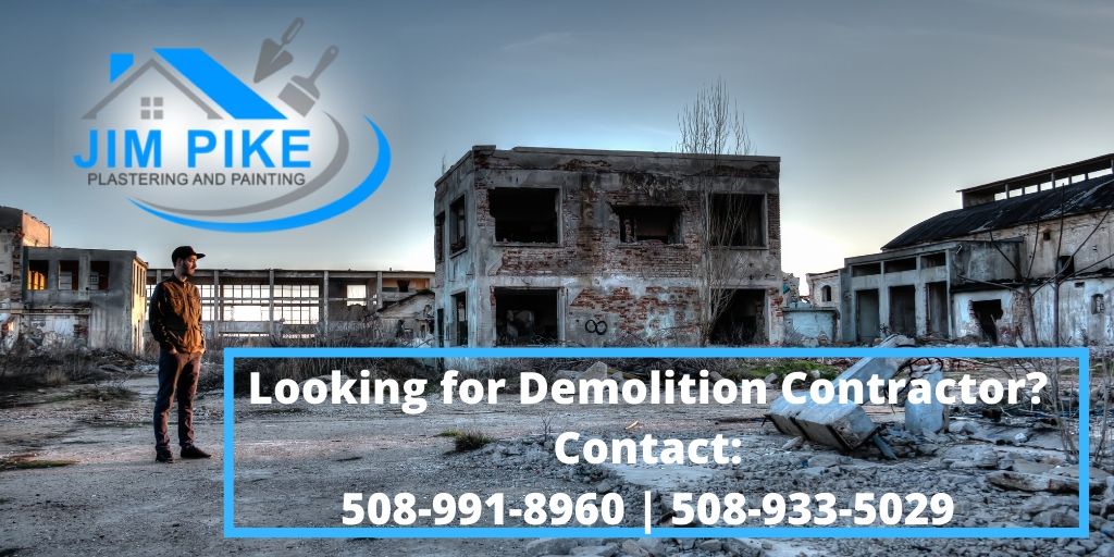 PikePainting's tweet photo. Are you looking for a demolition contractor? We are your best option for a clean, fast, and stress-free demolition project 👷‍♂️💪🤩

#JimpikePlasteringandPainting #demolitionservices #generalcontractor #plastering #painting #fencing #decking #affordable  #BedfordMA #rhodeisland https://t.co/RUvec6DMn5