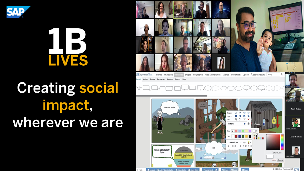 cmuruzabal's tweet photo. Today I get to participate in one of my first activities with @SAP #EMEASouth! I’m honored to be on the #1BLives jury where 5 brilliant teams will pitch their social entrepreneurship ideas to improve people’s lives using #technology. @SAP_iO @SAP4Good https://t.co/qwlqsL4ZHp https://t.co/MGgLsNShg3
