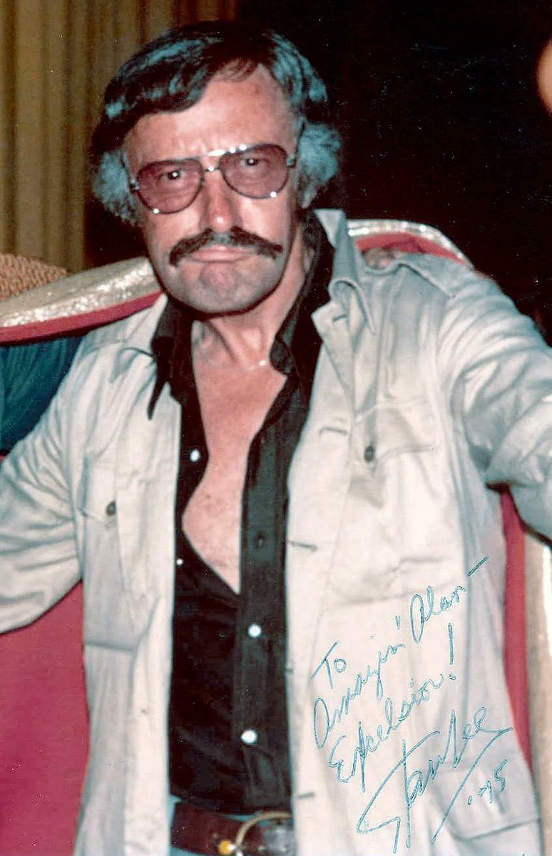 but of course I have to mention the guy who made the comic fandom as we know it now for better or for worse. Stan Lee.