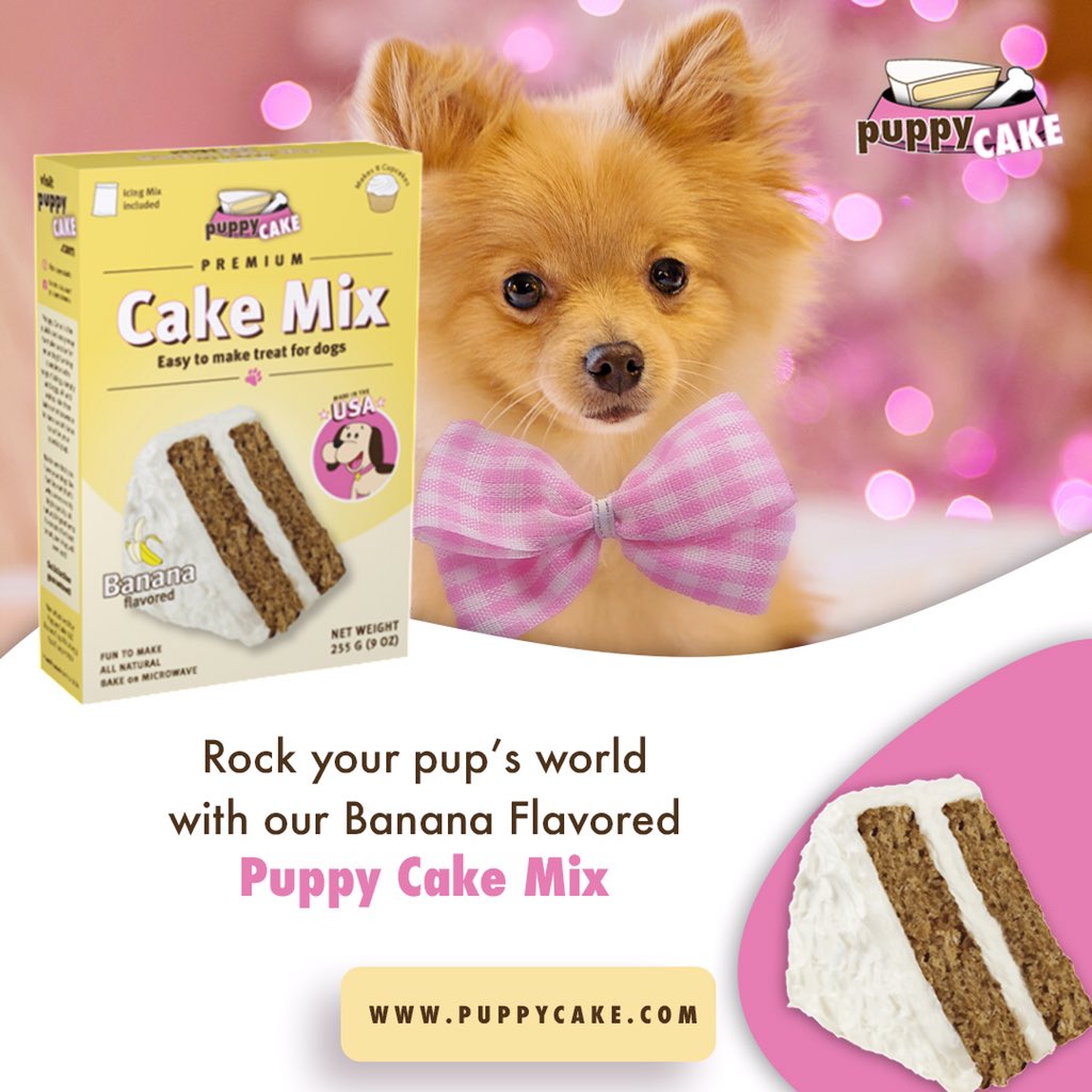 puppy cake mix