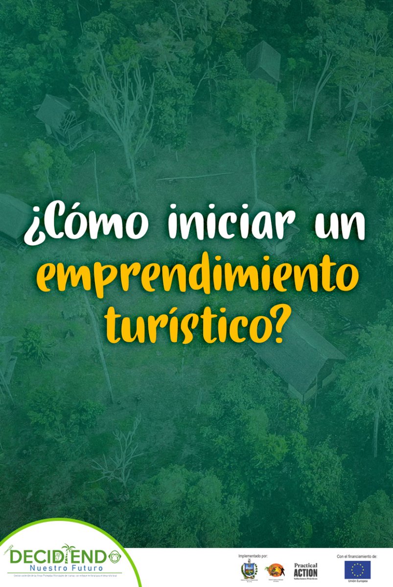 DecidiendoF's tweet photo. #DecidiendoNuestroFuturo 🌱
Para iniciar un emprendimiento turístico lo más importante es:
✅ Definir el producto turístico
✅ Tener una sostenibilidad económica

👉Te invitamos a leer la siguiente infografía. 

#UE #Ixiamas  #PracticalAction https://t.co/49myFmBATP