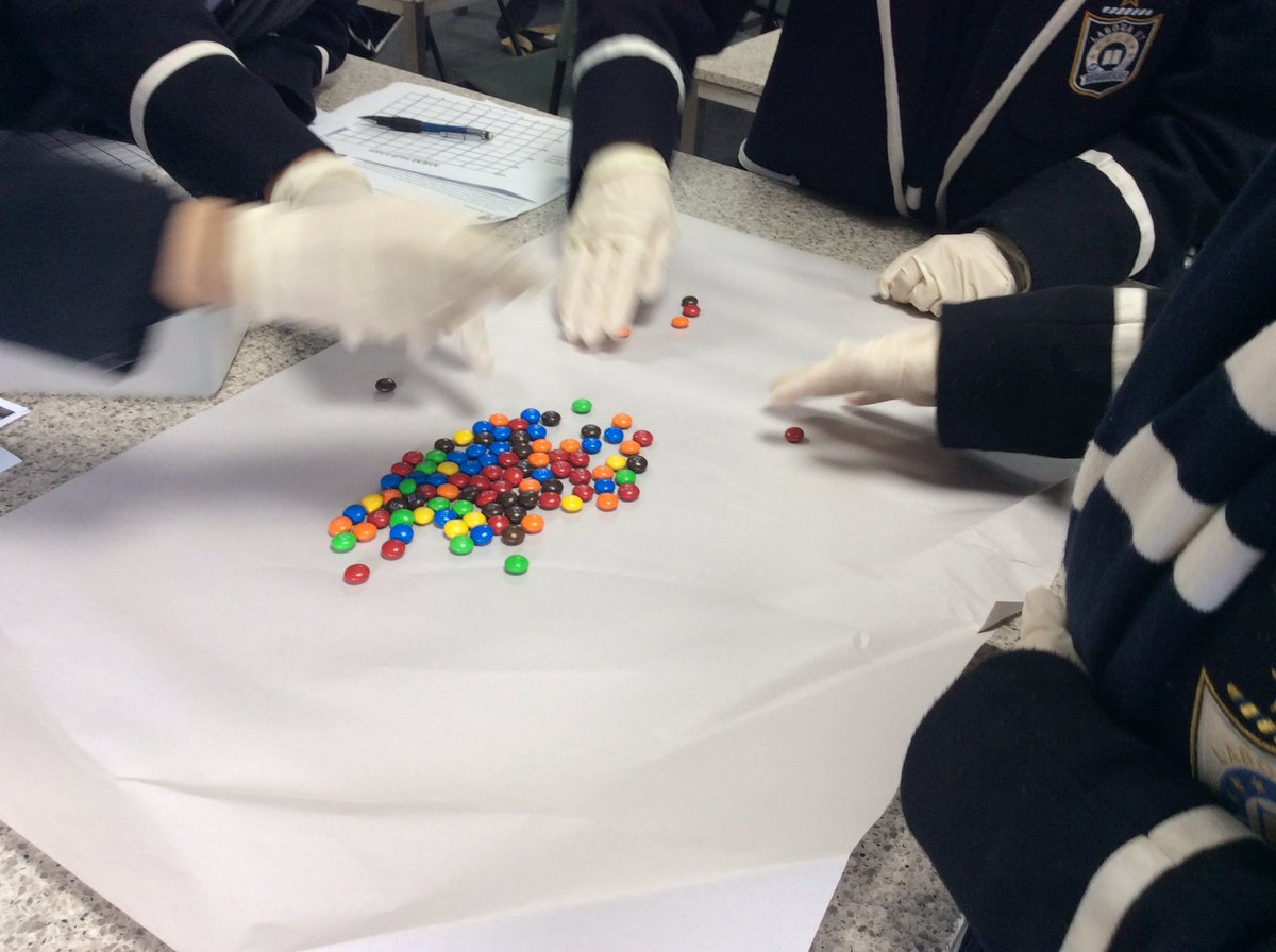 BeckRSaunders's tweet photo. #Year12 #Biology #AbsoluteDating #MandMs #modelling #HalfLife https://t.co/TzlRvNw7sU