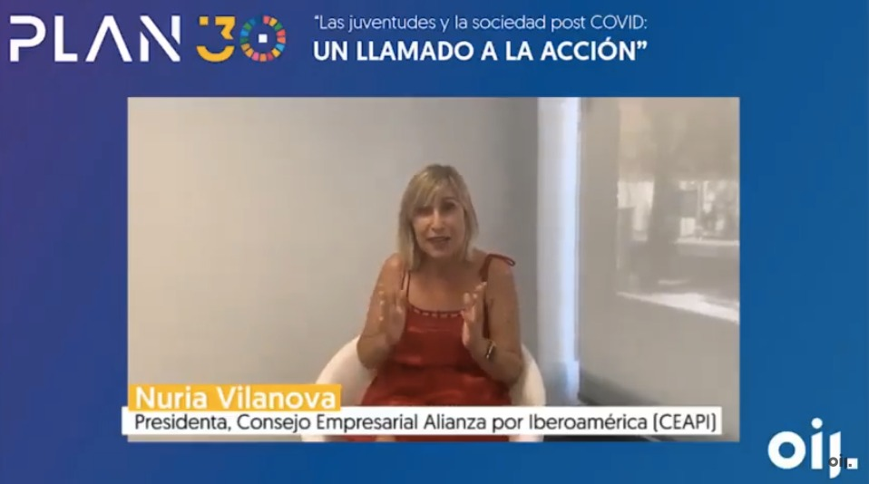 oijdigital's tweet photo. "Es el momento de la colaboración público-privada, porque necesitamos esa fuerza, esa resiliencia, esa capacidad de inventar del sector privado. Ahora viene el momento que marcará la diferencia." @nuriavilanova #Red30 #LlamadoALaAcción https://t.co/y1dTljcKDv