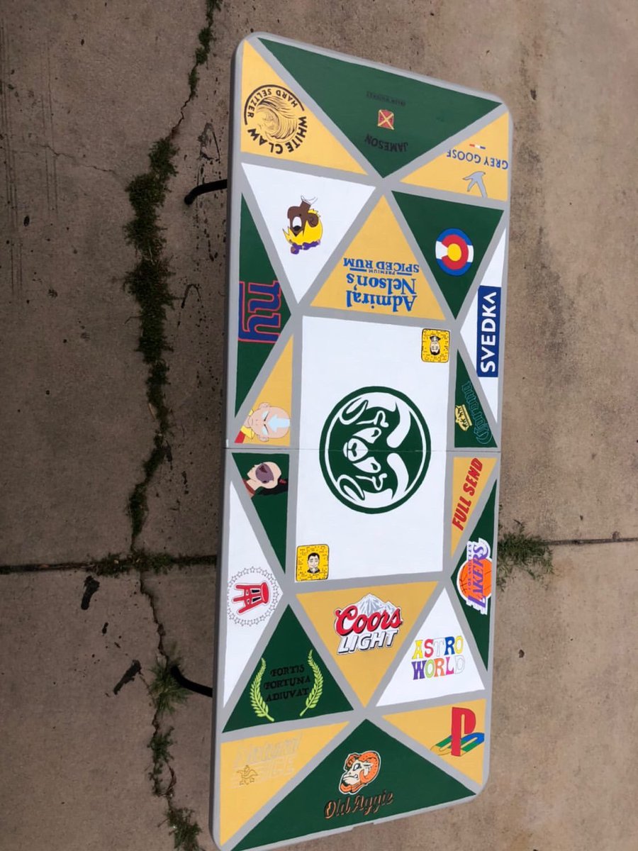 BarstoolCSU's tweet photo. This table is CLEAN! 

Reminder keep sending us your table designs... working on doing a large post with tons of tables https://t.co/Qdx8SwOPNd
