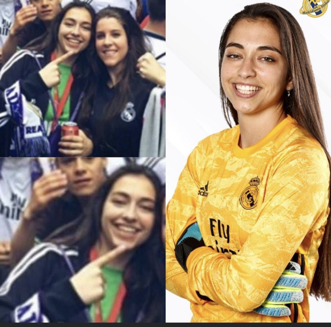 MadridSports_'s tweet photo. En 2016, el Atlético de Madrid Féminas B expulsaba del club a su portera por celebrar la Undécima del Real Madrid. 

Hoy, Sara Ezquerro, por fin cumple su sueño, jugar en el Real Madrid Femenino: https://t.co/GZdyCAcxh0