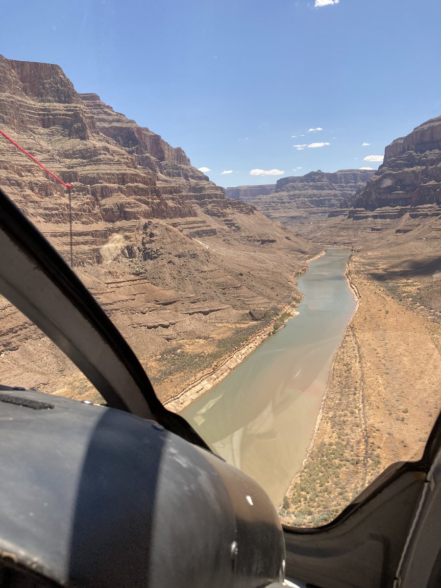 jill_geee's tweet photo. Really enjoyed my first ever helicopter ride over Grand canyon. 

Always flying high w @AllanRodae 🚁 https://t.co/hp5dAHxhc2