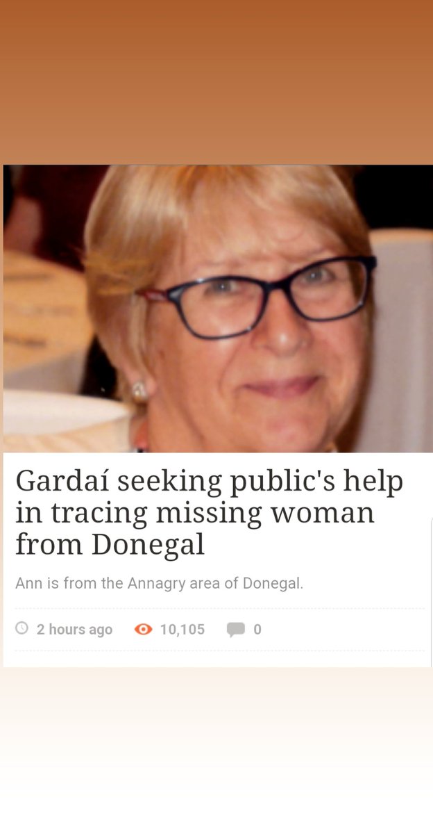 Reb_Berm's tweet photo. Missing from Donegal but could be anywhere. She is driving a sky blue Subaru forester 162 D registration and could be anywhere in the country. @rtenews @darraghdoyle @NewstalkFM @98FM @FM104 @TodayFM https://t.co/BEohoTEXdl