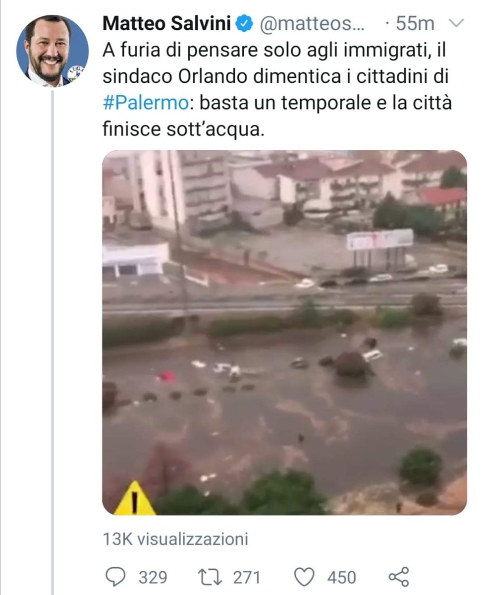 FrancescoNuci94's tweet photo. @matteosalvinimi  sciacallo .

È proprio un'ossessione la sua, vergogna, pensare sempre e solo alla stessa cosa anche davanti ad una tragedia simile. https://t.co/sgYKHqA7fm