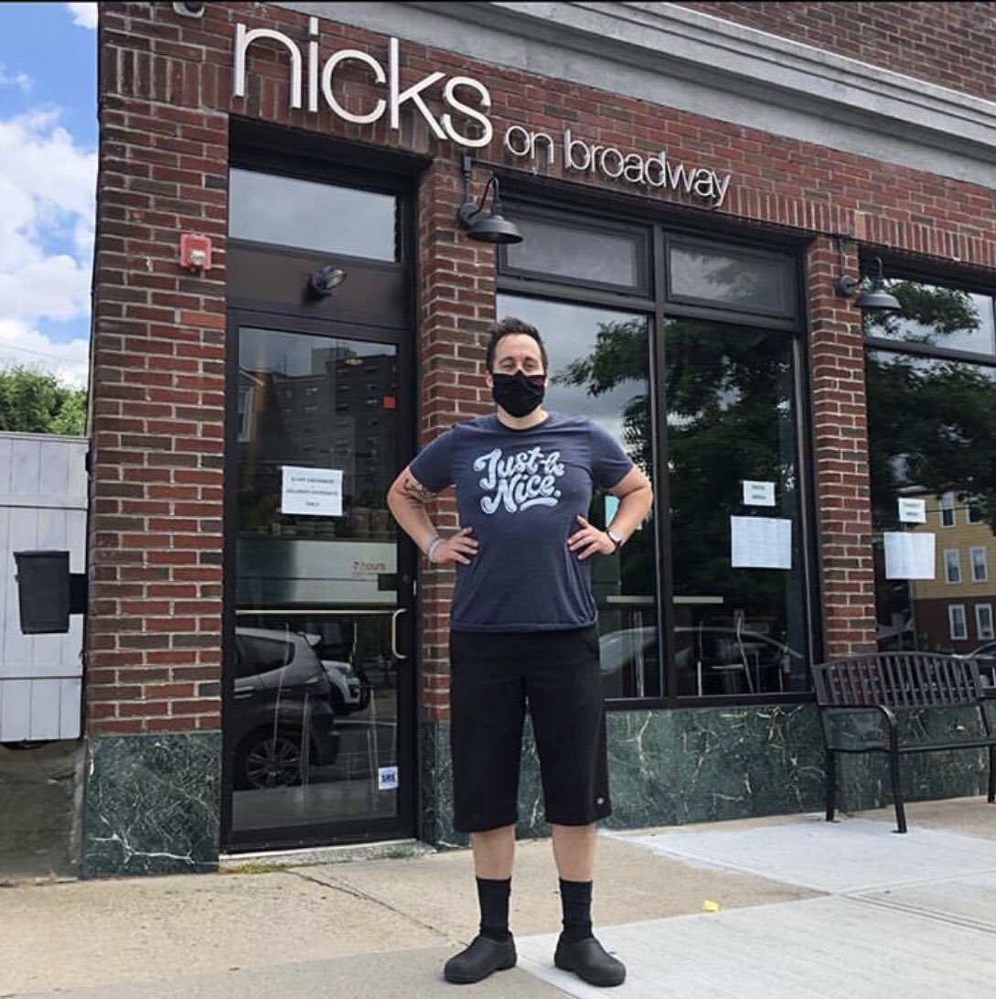 mask_ri's tweet photo. Two easy things we can all do to help get through this - #MaskUpRI and #JustBeNice, especially to hard working restaurant folk like @nicksonbroadway ! https://t.co/3CdCPkX9QK
