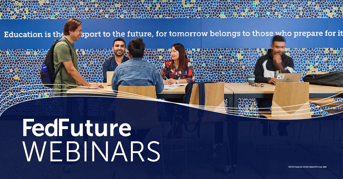 Meet me at our webinar on 28 July to learn about study options in Brisbane, Australia's fastest growing city for employment. Hear from current students and discover our range of Business and IT degrees available to study this November.

RSVP here: ow.ly/U9fC50Azv8b