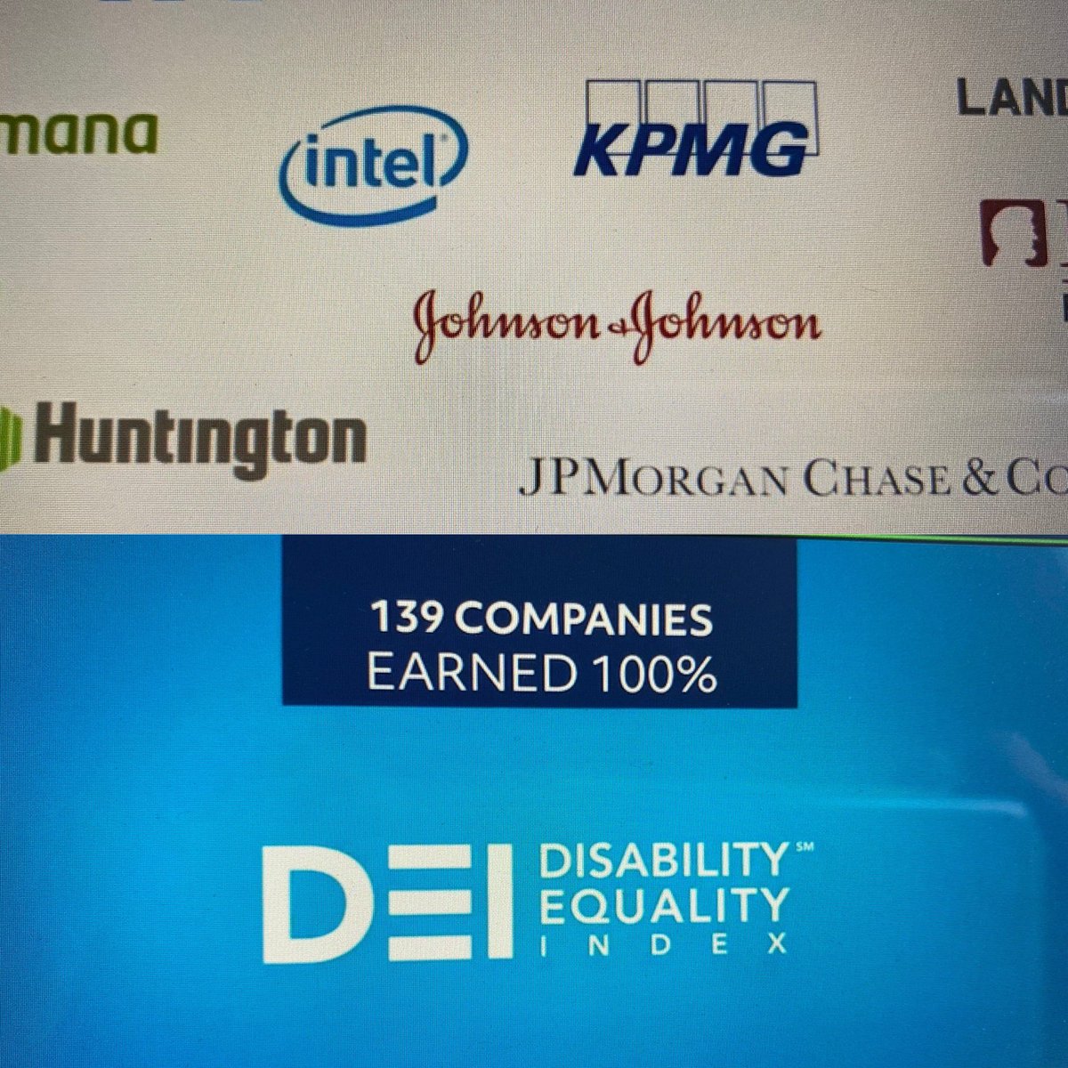 DanajoVDC's tweet photo. Intel proud! Disability Inclusion is critical to our inclusive culture. Thank you ⁦@DisabilityIN⁩ for being an outstanding partner. #IamIntel https://t.co/KbO8GRZTiQ