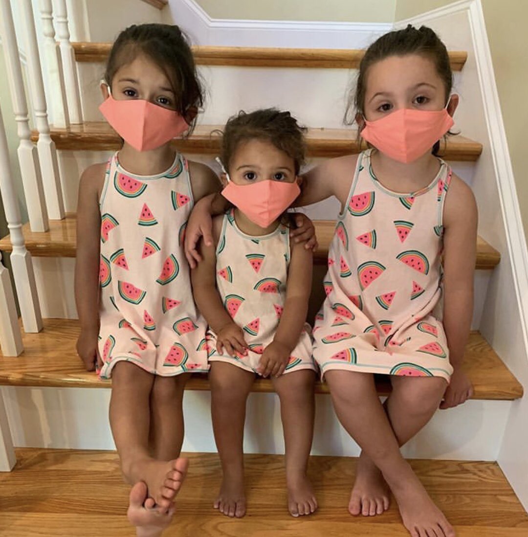 mask_ri's tweet photo. A mask can’t hide the Braza girls’ adorableness. #MaskUpRI https://t.co/8ZoObchOJW
