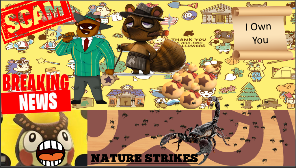 _ShinobiXS_'s tweet photo. New Video Finally Out ! Tom Crooked Episode 3 ! 👉🏿https://t.co/IGQDnMvmLb 👈🏿|| #ACNH #TomNook #TomCrook #AnimalCrossingNewHorizons Let me Know what you guys think about the Series so far ! Looking forward to streaming this more on Wednesdays ! @DJoftheLeaf @galacticpanda89 https://t.co/R9ZxHJAZK7