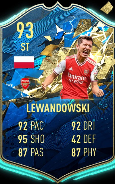 And last but by no means least...

ATTACKER 🔥 - ST

<a href="/Lethal_Lewa/">Lethal_Lewa</a> - @UPL_ArsenaI 

16 Goals ⚽️
3 Assists 🎯 
4 MOTM🏅
1 TOTW🎖
1 POTW🥇

#UPLFIFAS3 #UPLFIFAS3TOTS