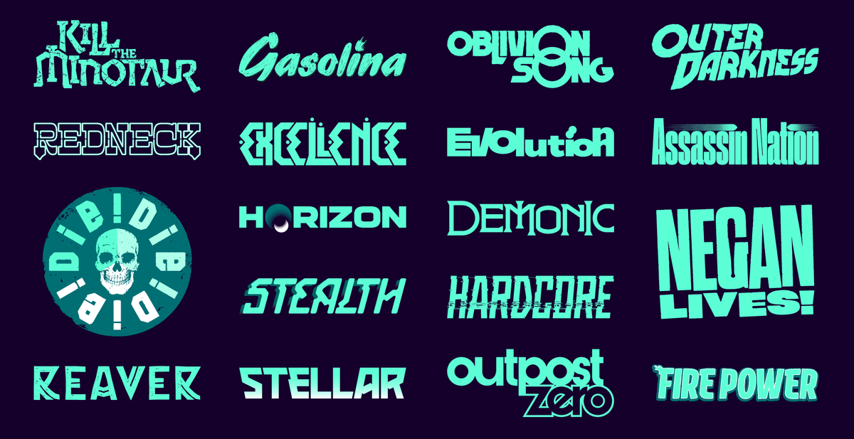 res_rez's tweet image. #PortfolioDay, huh?

Well, my name is Andres and I design logos to some of your favorite comics. ✌️