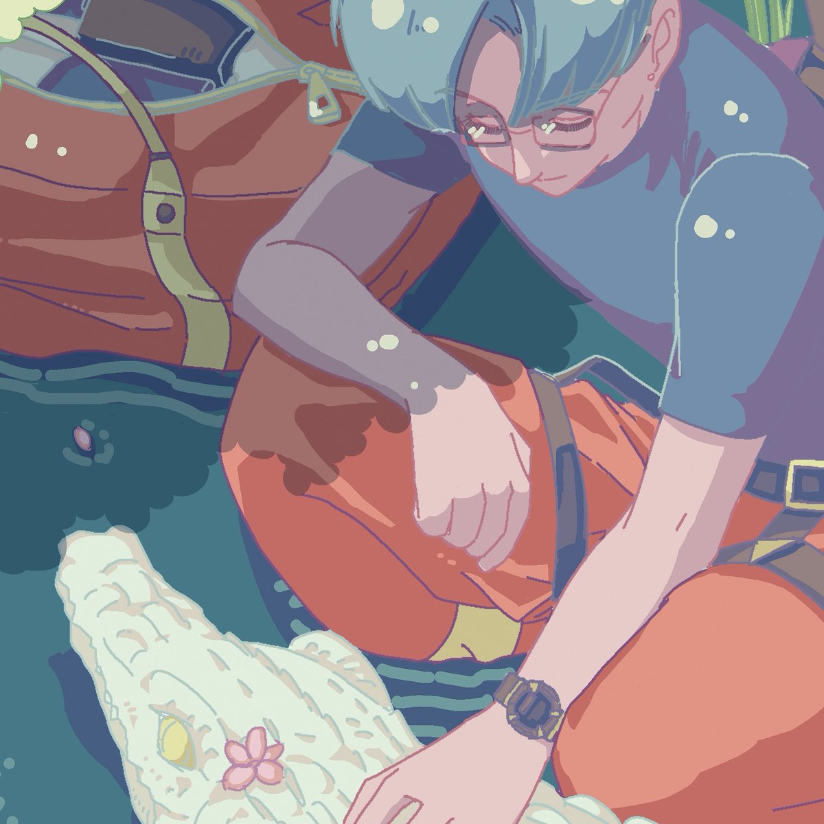 BCC_222's tweet photo. We are finally allowed to post our piece for the ignite zine 
@ignite_zine ,  🌋🌋🌋here we go! I hope you will like it.🙏❣️
Remi and his gf deserve a cozy afternoon.☺️ https://t.co/bo3WXOkpvJ