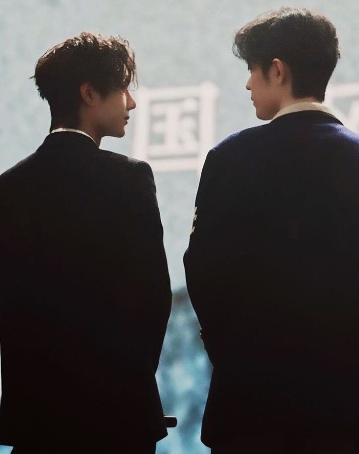 u think yibo’s tall n then u see xiao zhan next to yibo n u go oh he TALL tall