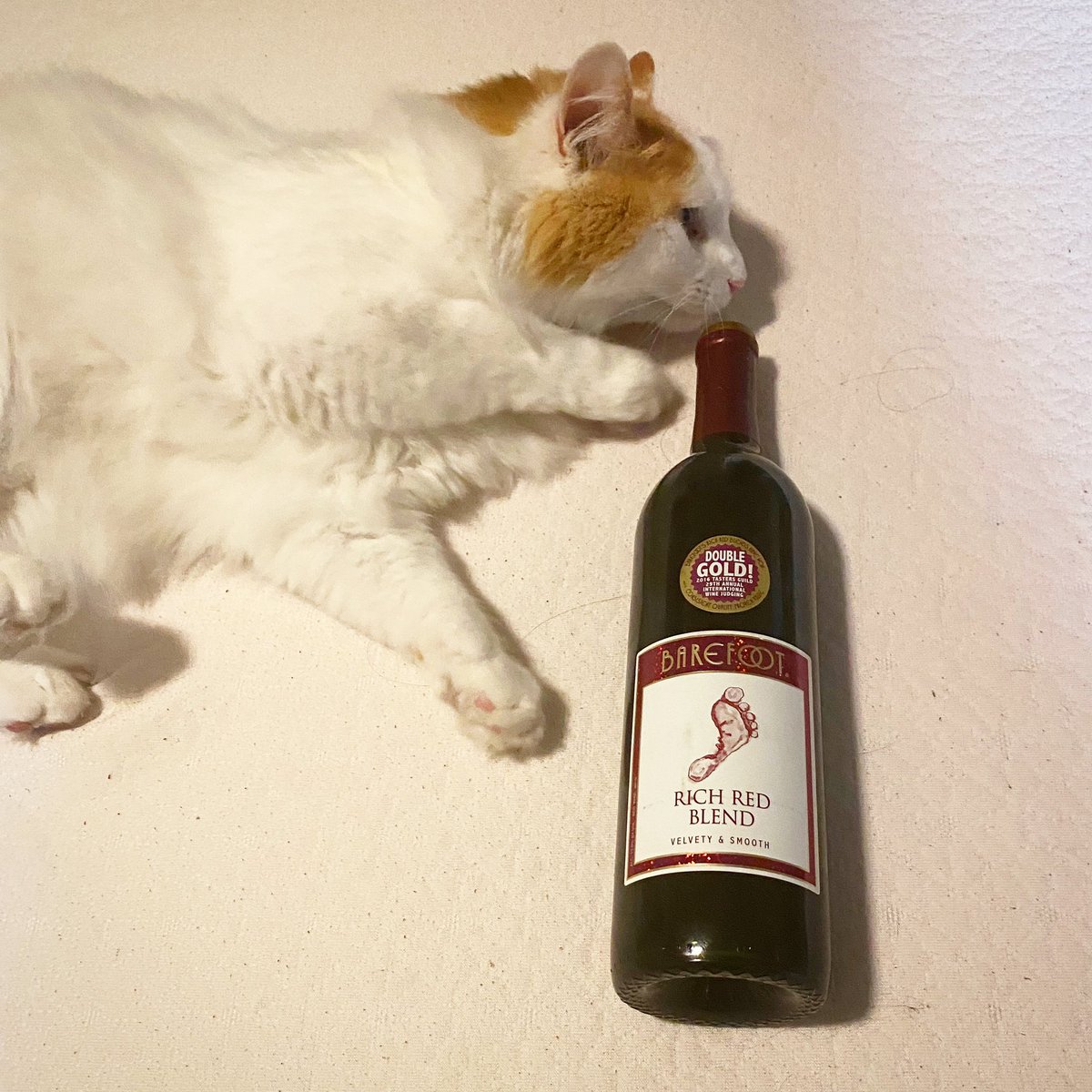 Skippy is wondering, have you tried the Barefoot Rich Red Blend? Featured in episode 113.