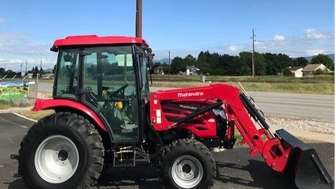 Used Mahindra 2655CL with low hours for sale now! Come stop by and check it out 11111 E Trent Ave #mahindra #mahindratractors #fmiequipment