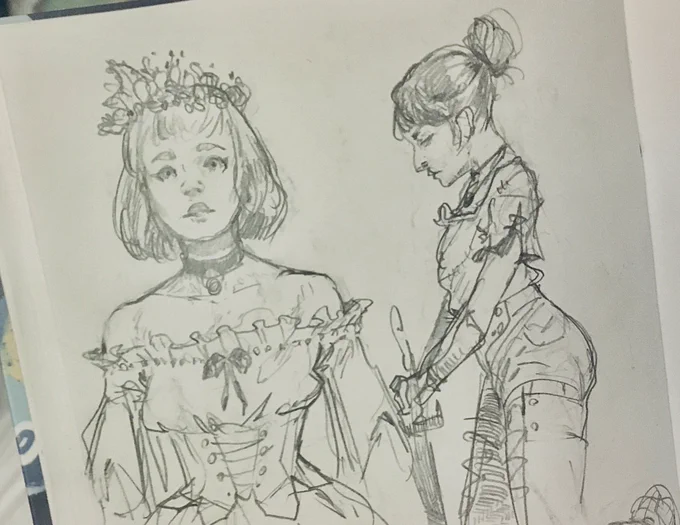 Sketchbook pages 