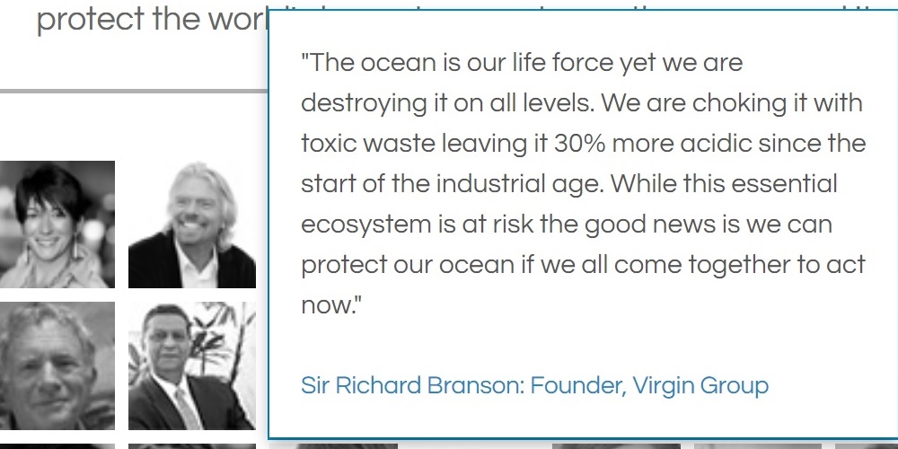 NSPCC - The National Society for the Prevention of Cruelty to Children➏ Richard Branson: Epstein's island neighbor & "Founding Citizen" of Ghislaine's TerraMar—a "fake charity slush fund for child victims of Ghislaine & Epstein's trafficking operation" https://web.archive.org/web/20140309025058/http://theterramarproject.org/