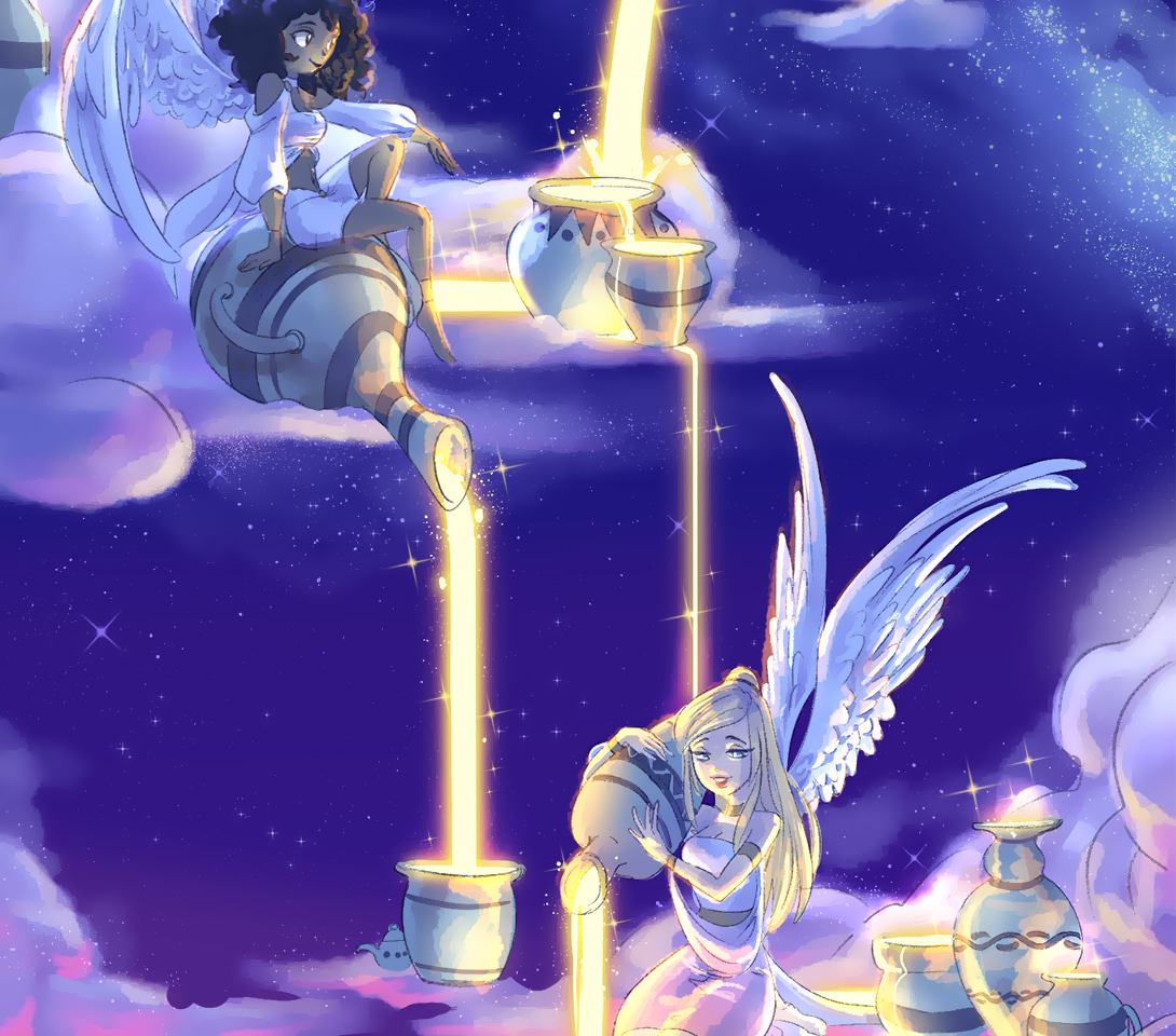 SummersInTahoe's tweet photo. Finished my entry for Clip Studios illustration contest!💫
Not exactly pleased with it...but its important to try anyway!
Please full view to see the whole thing... its looong https://t.co/6vfuivZCDz