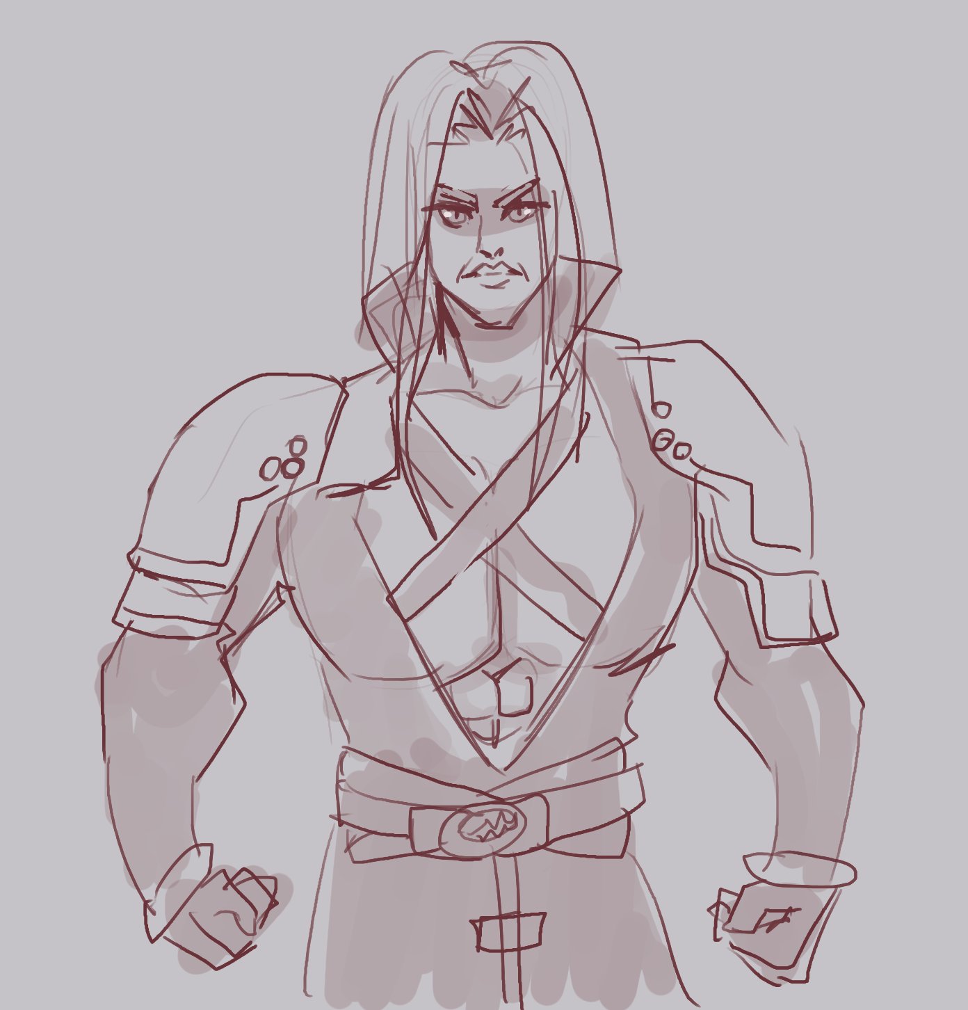 How To Draw Sephiroth Easy, Step By Step, Drawing Guide, By Dawn - Dragoart