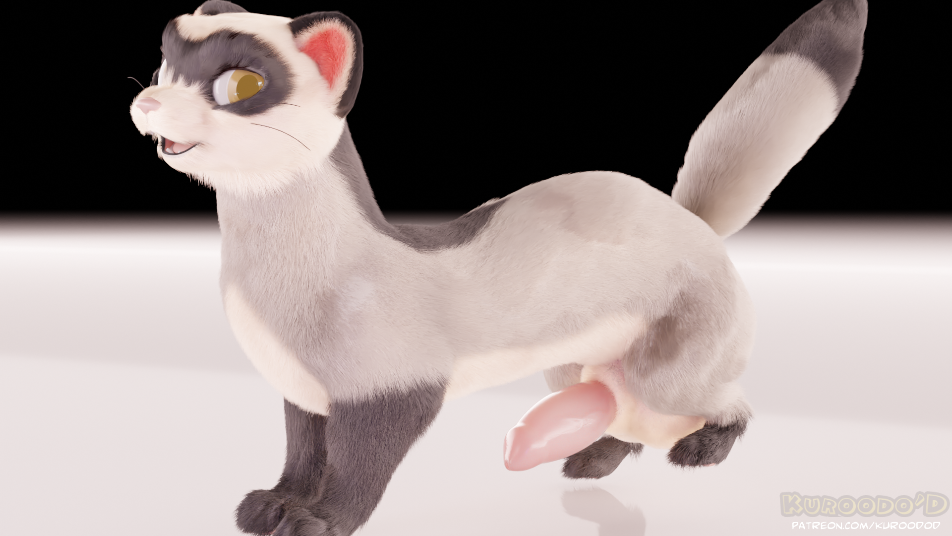 Kuroodod on X: Model by feodaronsd Re-topology and Rigging by  @DerettoAlexiel Fur by @Kuroodod ------ Hello everyone, Kuro Here!  Following Gluttony, the next rtx ready character is Tai! Hopping for joy!  And