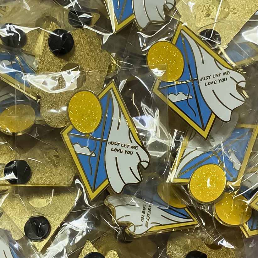 CrescentSenshi's tweet photo. Diamond series pins are shipping in next week! I’m so excited for these 🥺 #btsenamelpin #btsfanmerch #enamelpin https://t.co/GMuJVEXpyQ