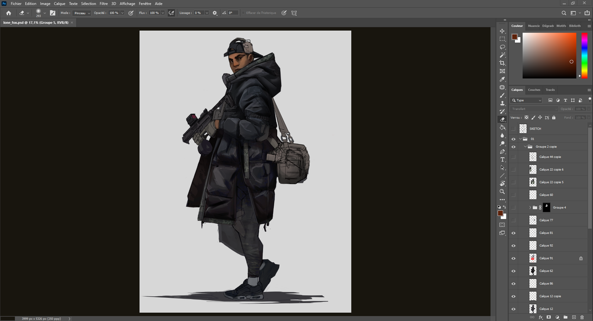 Art_RodC's tweet photo. lone fox ready ready to fight ! projet perso #characterdesign #conceptart https://t.co/vG0KkCxGS5