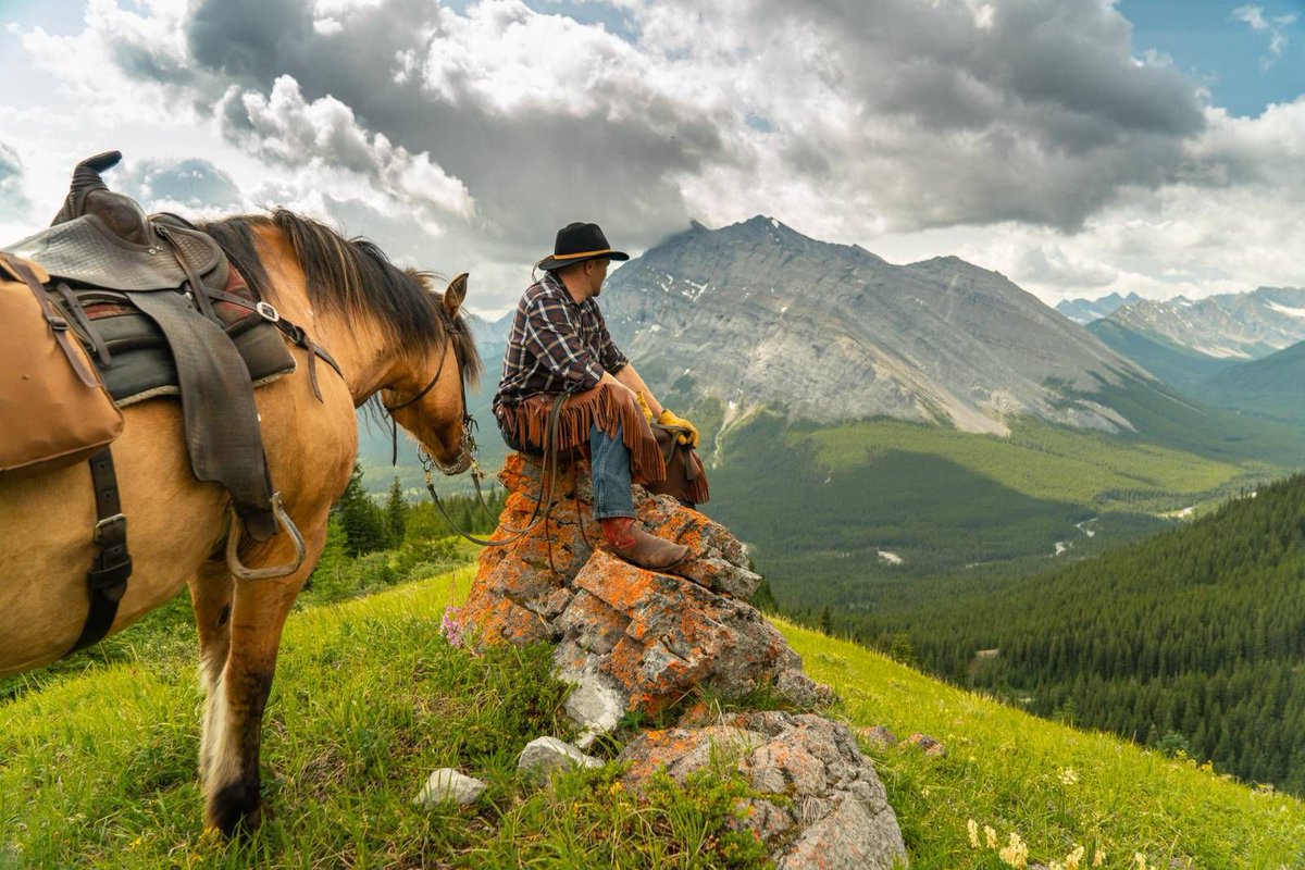 Re_CreationWRLD's tweet photo. Trail Riders of the Canadian Rockies - A Legacy of Mountain Exploration and Cowboy Culture. #responsibletravel #thetrailriders #responsibletourism https://t.co/9EXmELid4O https://t.co/4KCAQLJOze
