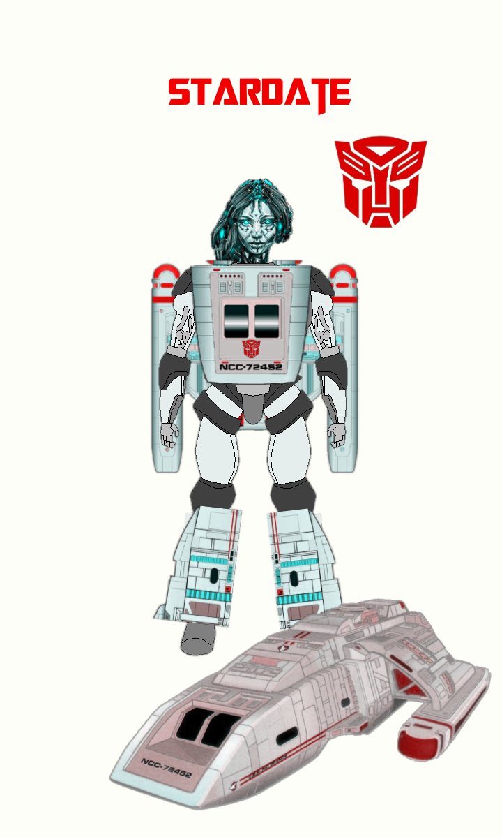 *Festivitus soon finds a female Autobot protoform. Her name is Stardate.*

"Stardate, old friend. I have a mission for you. You are to go serve in Starfleet. I see that you are ready."

"Prime, I accept."

*Soon, they both boarded Omega Supreme and headed to Earth.*