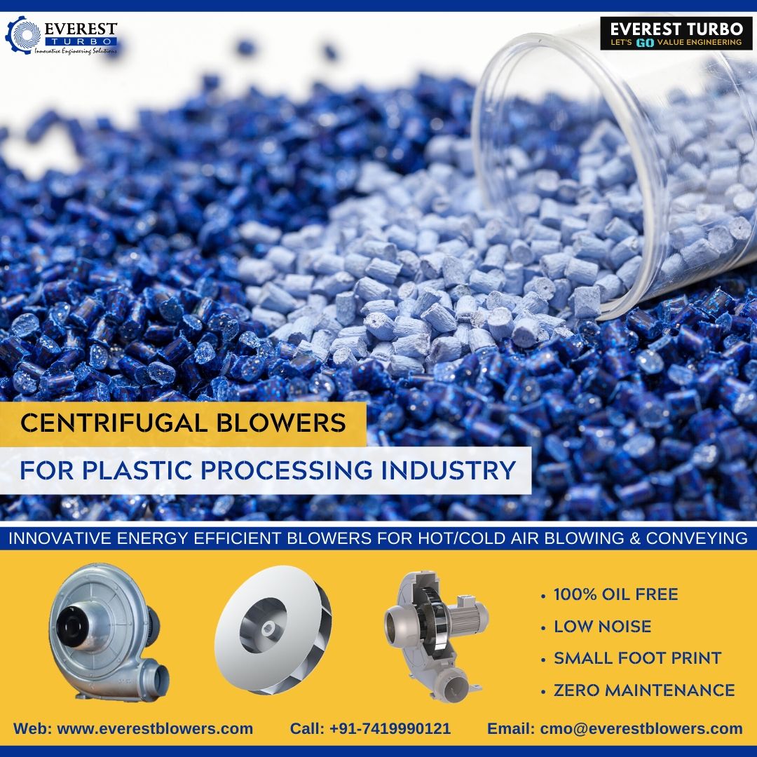 EverestTurbo's tweet photo. Centrifugal Blowers for Plastic Industry
#EverestTurbo #WeAreEverestTurbo #EverestTurboLife #EverestBlowers #EverestVacuum #DynamicBlower #CentrifugalBlower #Plastic #PneumaticConveying #VacuumConveying #PressureConveying #Drying #Suction #PlasticExtrusion #HotAirDryer https://t.co/eriwVuDhqk