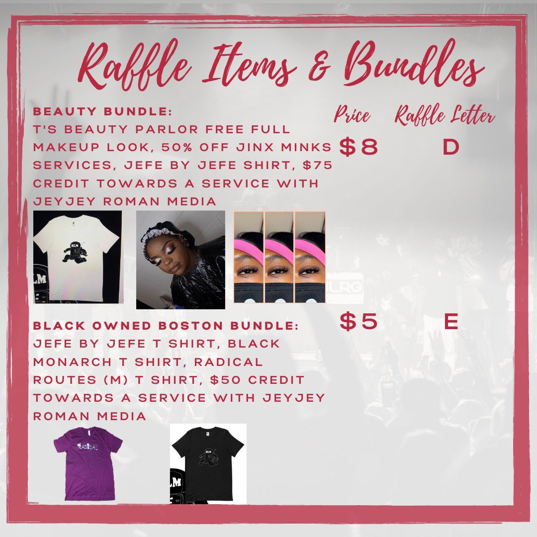 UMassBU's tweet photo. 😊😊It’s official!!! Our Raffle is now live! Submit your entry now to our official UBU Cashapp: ($UMassBrotherlyUnion) for a chance to win! Raffle entries are open until Sunday Night @ 9:45 PM! https://t.co/GXtaHigimN